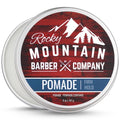 Rocky Mountain Barber Company Pomade for Men - 5 oz Classic Styling Product with Strong Hold & High Shine