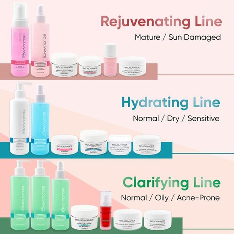 BIO JOUVANCE PARIS - Hydrating Night Cream 1oz / 30ml - For Normal/Dry/Sensitive Skin | Anti Aging Face Moisturizer Hydrating Lotion | Daily Facial Skin Care Treatment Regimen | Made in France
