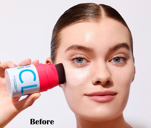 CLOUD Mineral Sunscreen Lotion - SPF 50 - No-Mess Applicator for Kids & Family | Reef Safe, Fragrance-Free