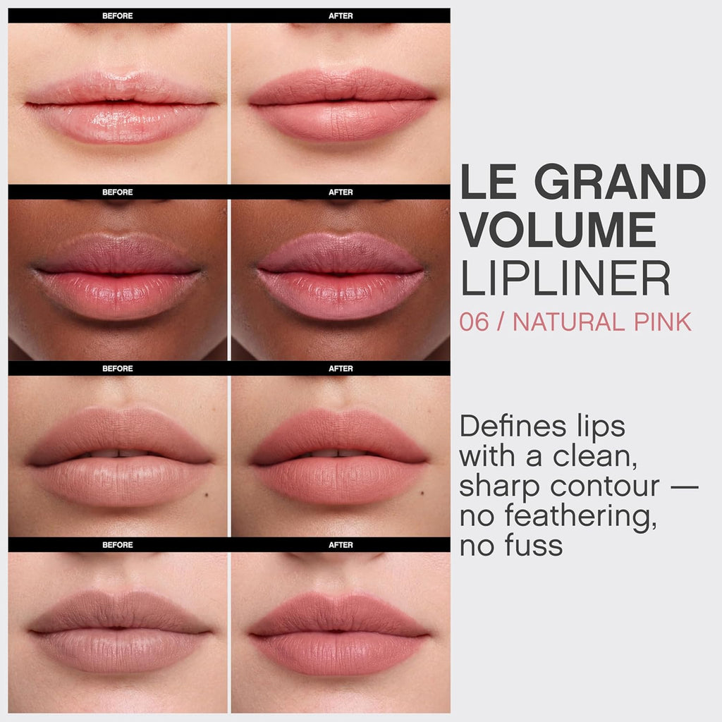 Vivienne Sabó Gel Lipliner - Long-Lasting, Smudge-Proof Lip Liner & All-Over Color | 06 Natural Pink