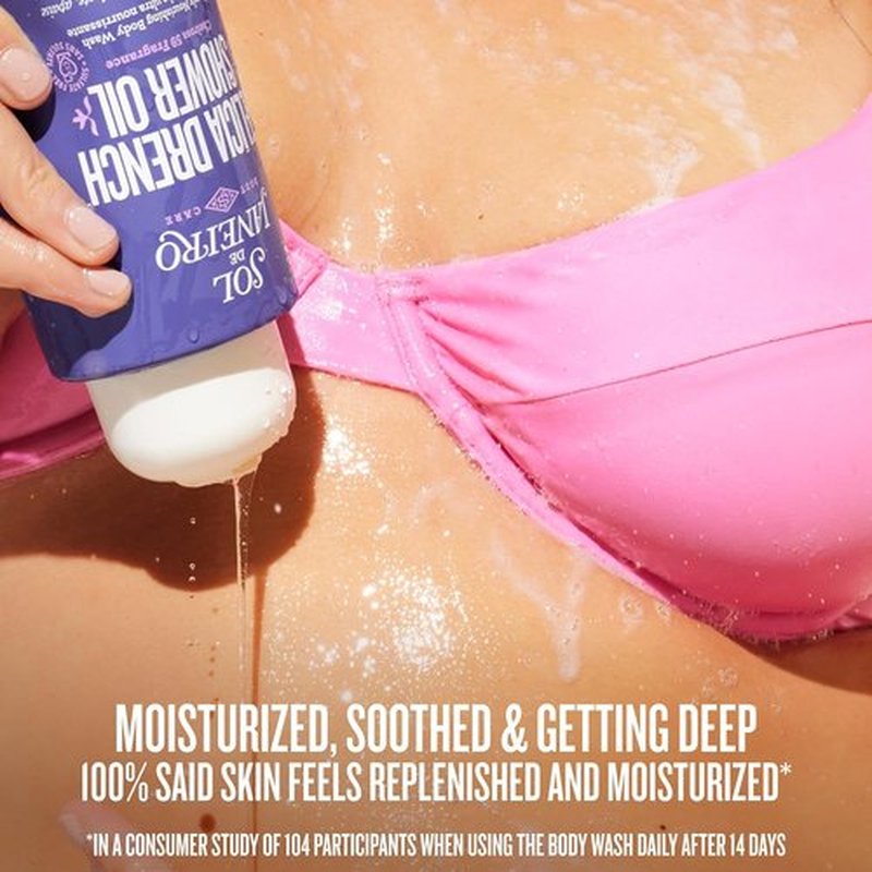 Sol de Janeiro Delicia Drench Shower Oil - Deeply Nourishing Body Wash for Radiant Skin