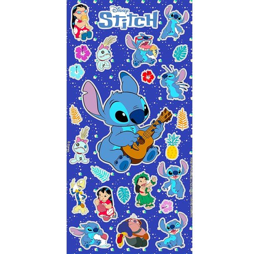 Stitch Eyeshadow Palette - 8 Color Makeup Kit for Girls | Lilo and Stitch Dress Up Party Supplies