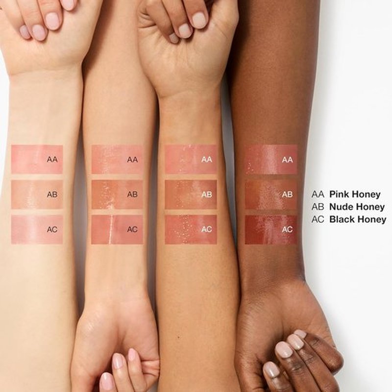 Clinique Almost Lipstick Tinted Lip Balm - Sheer & Lightweight in 3 Iconic Shades: Black Honey, Pink, Nude Honey