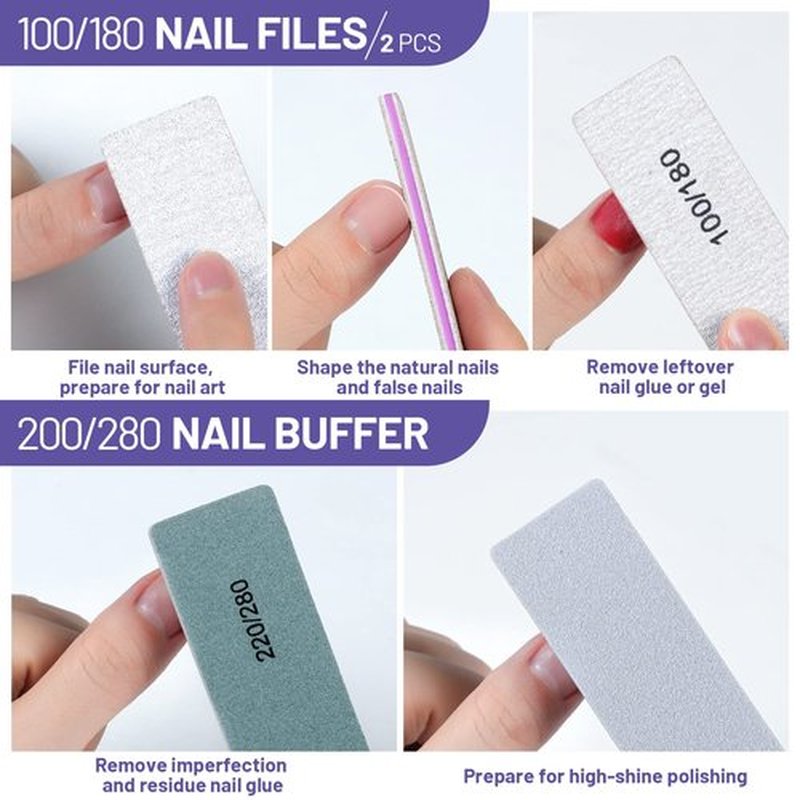 LEOBRO Press on Nails Almond Medium, 15 Pack 360PCS Press on Nails Matte, Almond Shaped Acrylic Fake Nails False Nails Medium Full Cover, 10 Sizes Stick Glue on Nails for Women Girls