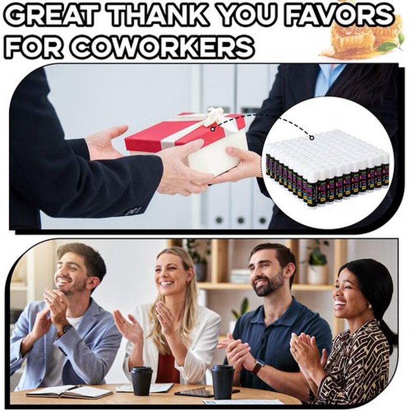 Christmas Gifts Bulk Lip Balms Employee Thank You Gifts Team Appreciation Party Favors Stocking Stuffers for Xmas Nurse Coworkers Staff(150 Pack)