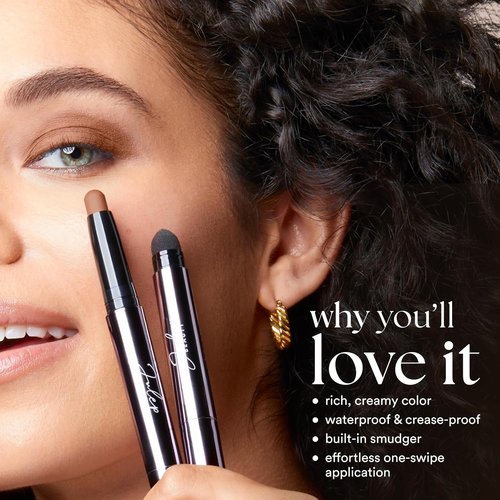 Julep Eyeshadow 101 Cream-to-Powder Waterproof Shadow Stick - Rose Shimmer | Long-Lasting & Crease-Proof