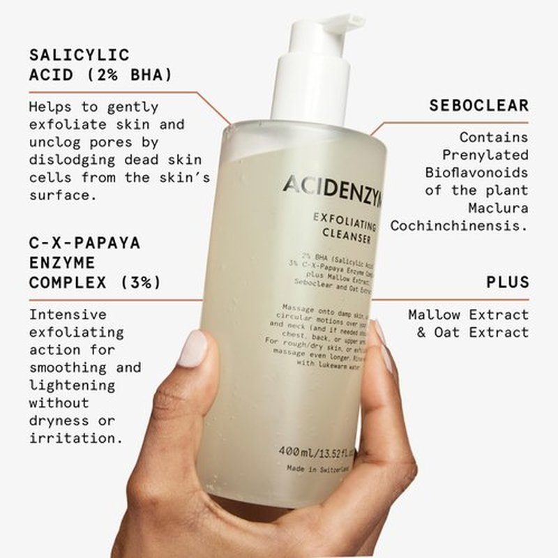 Beauty Pie AcidEnzyme Exfoliating Face & Body Cleanser To Help Smooth, Purify & Clear Skin