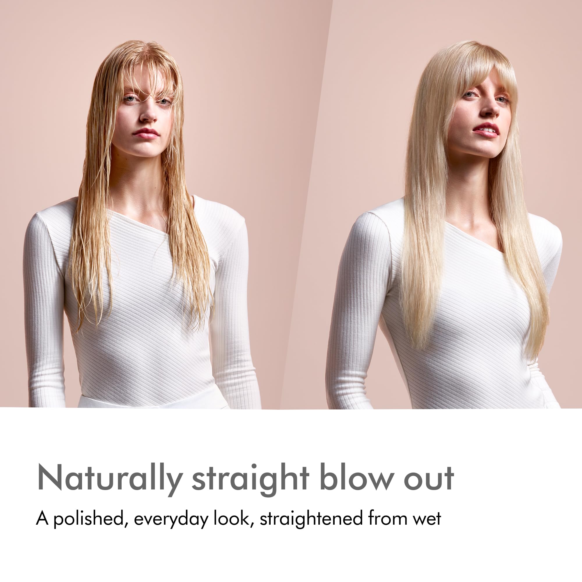Dyson Airstrait™ Straightener, Wet to dry hair straightener, No heat damage, No hot plates, All hair types