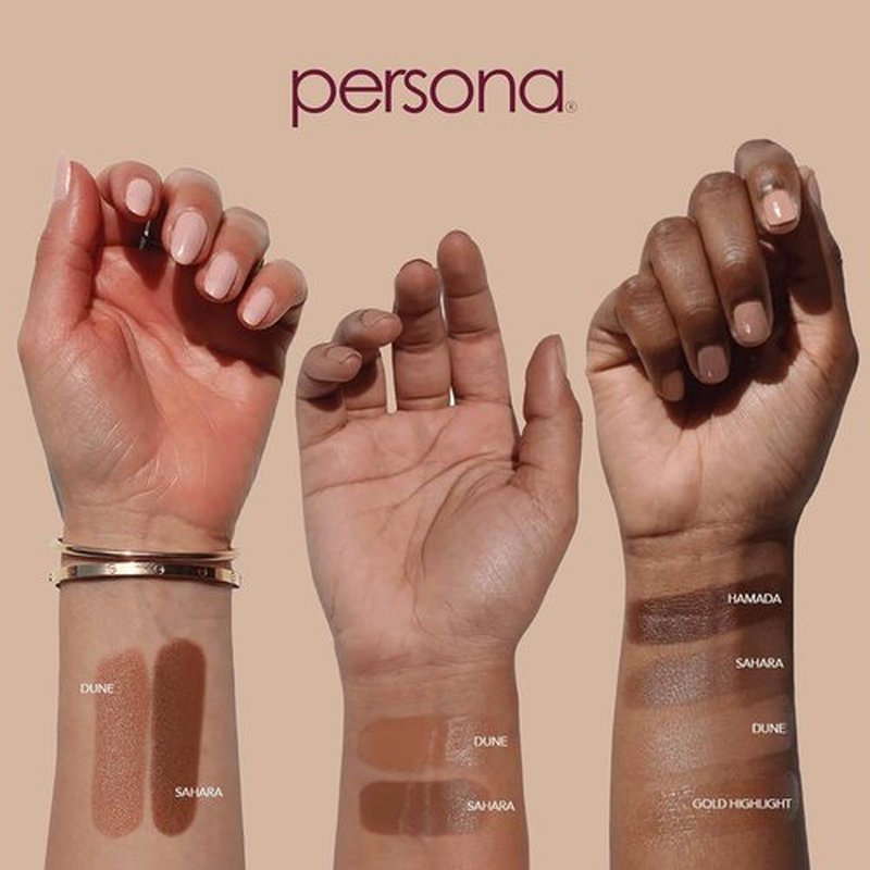 **PERSONA Mojave Dreamstick Cream Bronzer - Lightweight & Blendable Glow Stick with Kaolin & Tea Extracts | Vegan, Cruelty-Free (0.32 oz)**