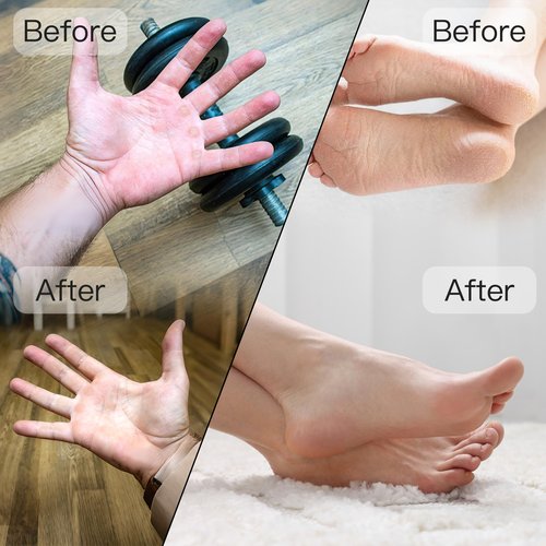 AprElm Portable Electric Hand & Foot Callus Remover with 2 Glass Grinding Heads, Rechargeable 800RPM Mini Electric Hand & Foot File for Travel Outdoors Office Gym (E9 Black Gold)
