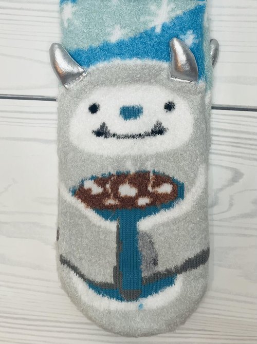 Bath and Body Works Yeti Time to Chill Blue Moisturizing Socks Infused with Shea Butter One Size Fits Most