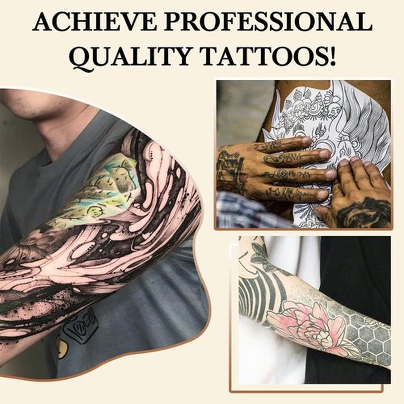 Pjordo Tattoo Stencil Transfer Gel Solution : for Transfer Stickers Paper, Tattoo Supplies Accessories for Tattoo Artists & Beginners