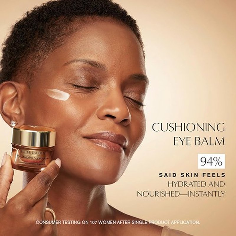 Estée Lauder Revitalizing Supreme+ Hydrating Under Eye Balm - Youth Power with Hyaluronic Acid, 0.5 oz