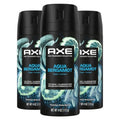 AXE Fine Fragrance Collection Deodorant Body Spray - 72H Odor Protection | Aqua Bergamot, 4 oz, 3 Count