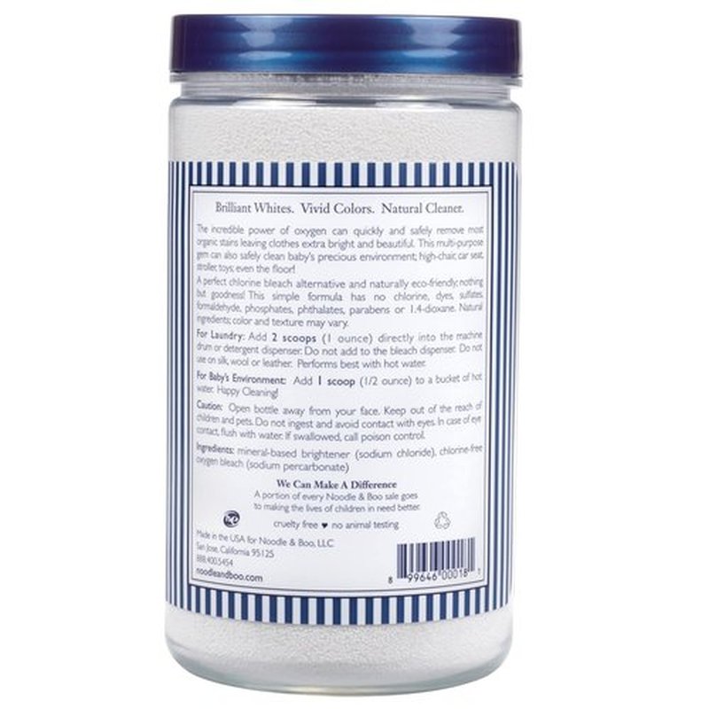 Noodle & Boo Baby Laundry Essentials - Ultra-Bright Bleach Alternative for Safe Cleaning