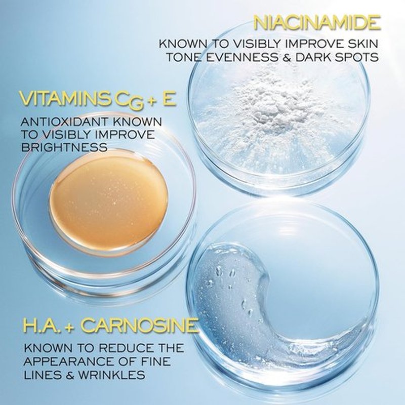 Lancôme Radiant Day Skincare Routine - Créme Radiance Foam Cleanser & Génifique Dual Recovery Serum 4.2 Fl Oz & 0.67 Fl Oz