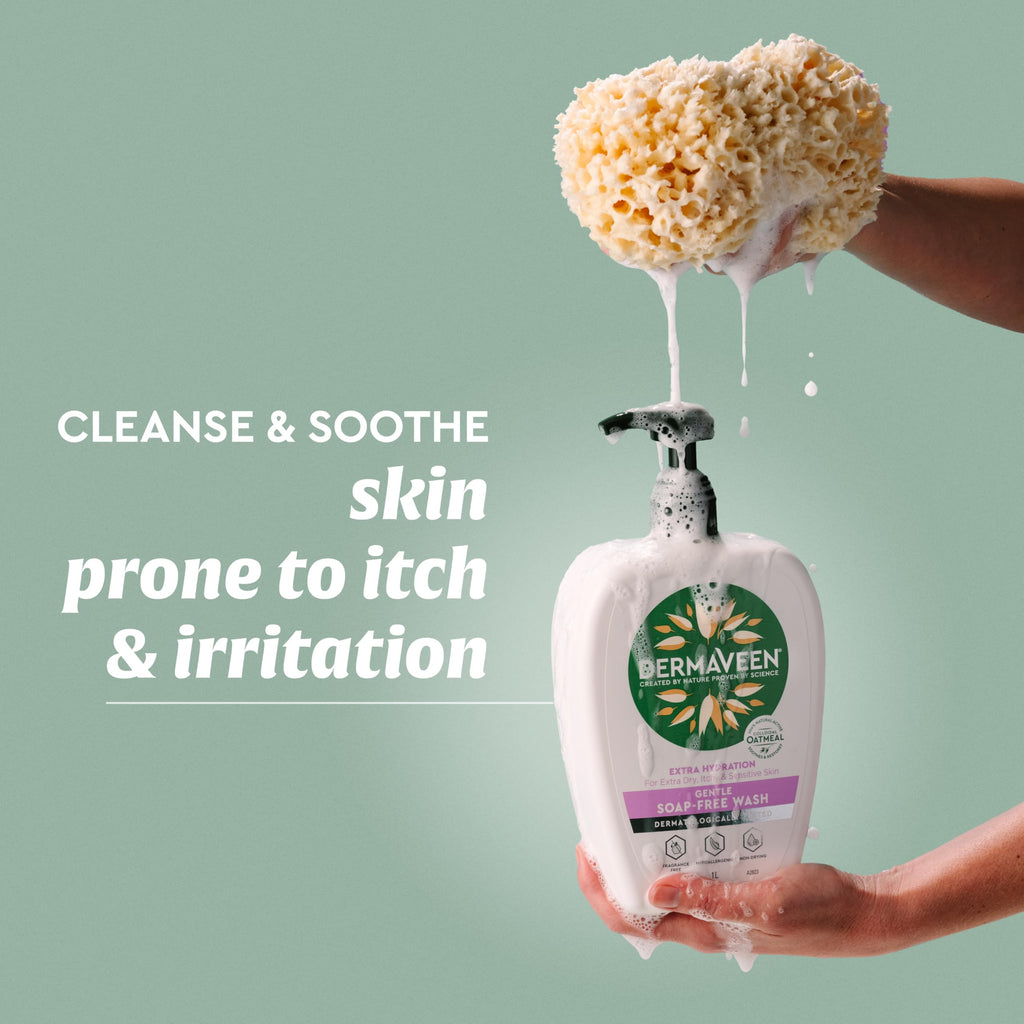 DermaVeen Extra Gentle Soap Free Wash 1 Litre