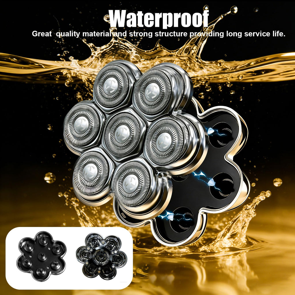 3-Pack 7D Shaver Heads Compatible with Freebird Shavers