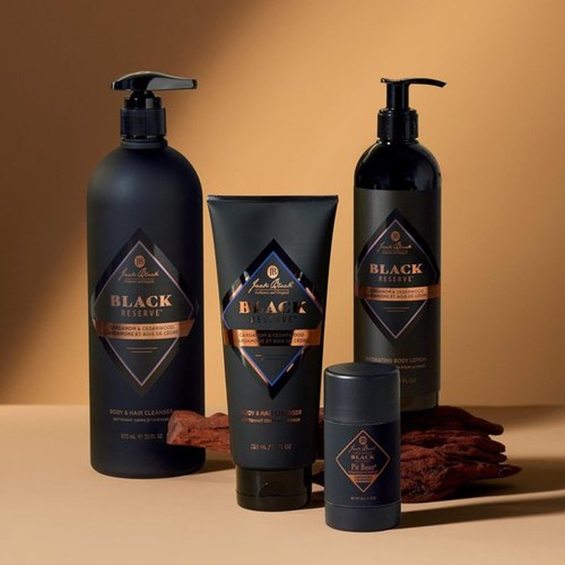 Jack Black - Black Reserve Hydrating Body Lotion | Cardamom & Cedarwood, 12 Oz.