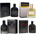 A CENTER Men's Cologne Gift Set - Luxury Eau de Toilette | Vanilla Bourbon, Leather & Amber | 3.4 Fl Oz Each