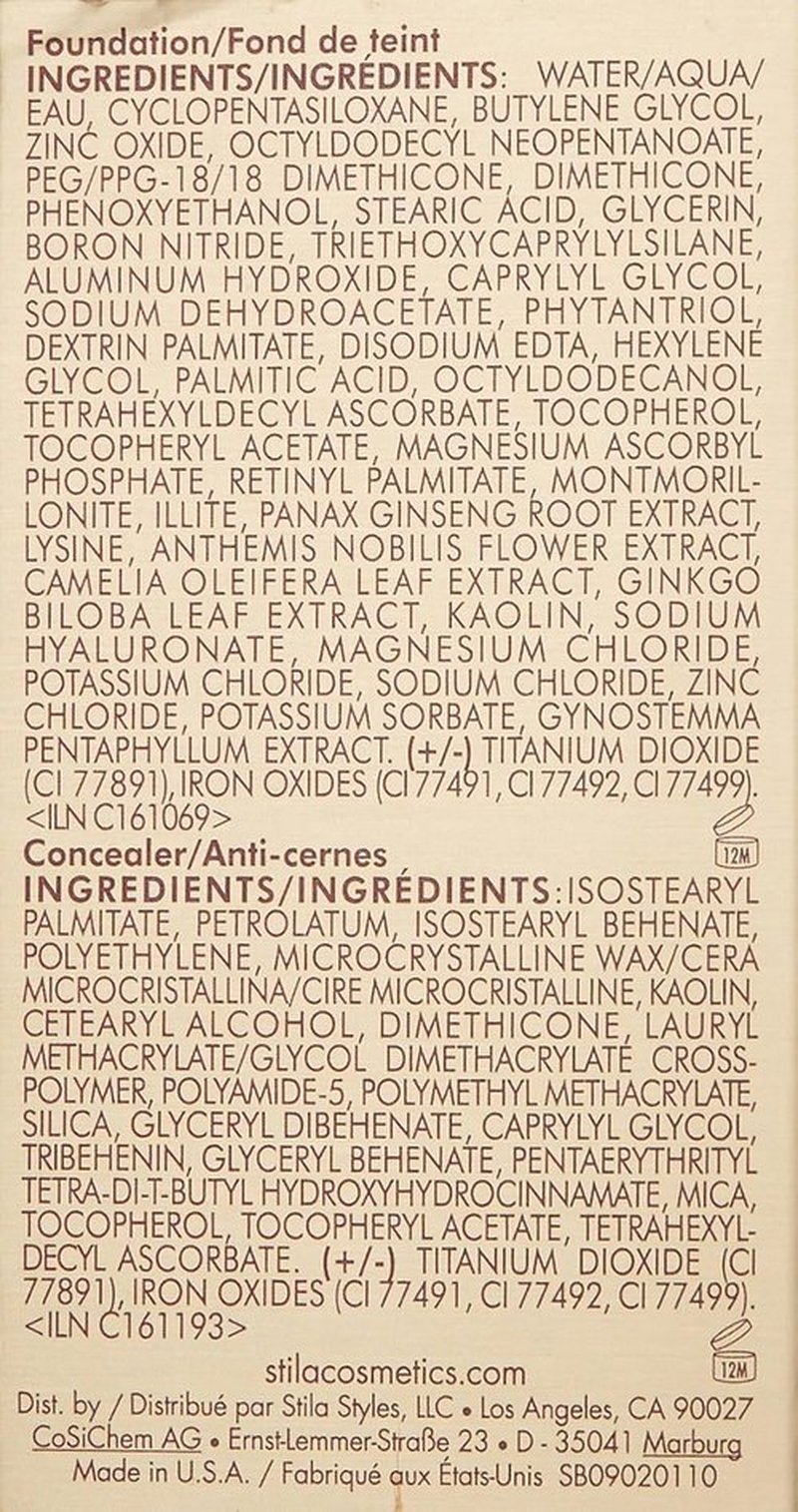 Stila Stay All Day Foundation & Concealer - Long-Lasting Full Coverage | Perfect for All Skin Types