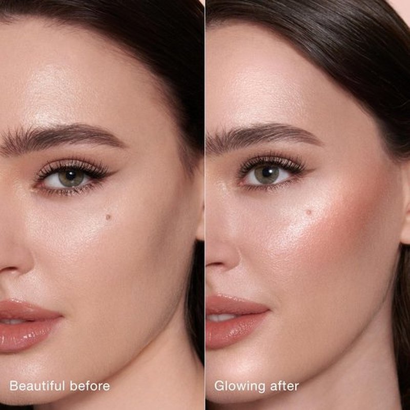 Charlotte Tilbury Beauty Light Wand Liquid Highlighter - Soft-Focus Blush for Radiant Cheeks | Pearlescent Finish