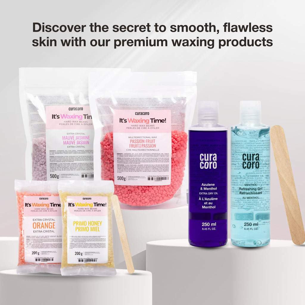 Curacoro Post Wax Cooling Gel, After Wax Care Gel 250ml
