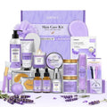 EIRNAY Valentines Day Gifts for Women, Spa Gifts Basket for Women, 21pcs Lavender Bath and Body Gift Basket, Self Care Gifts, Facial Skin Care Set, Birthday Gifts for Mom, Wife, Girlfriend, Sister
