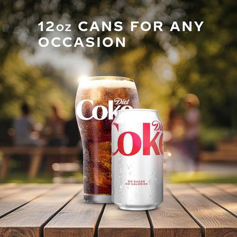 Diet Coke | Refreshing Soft Drink Cans - 12 Fl Oz, Pack of 12 for Ultimate Enjoyment
