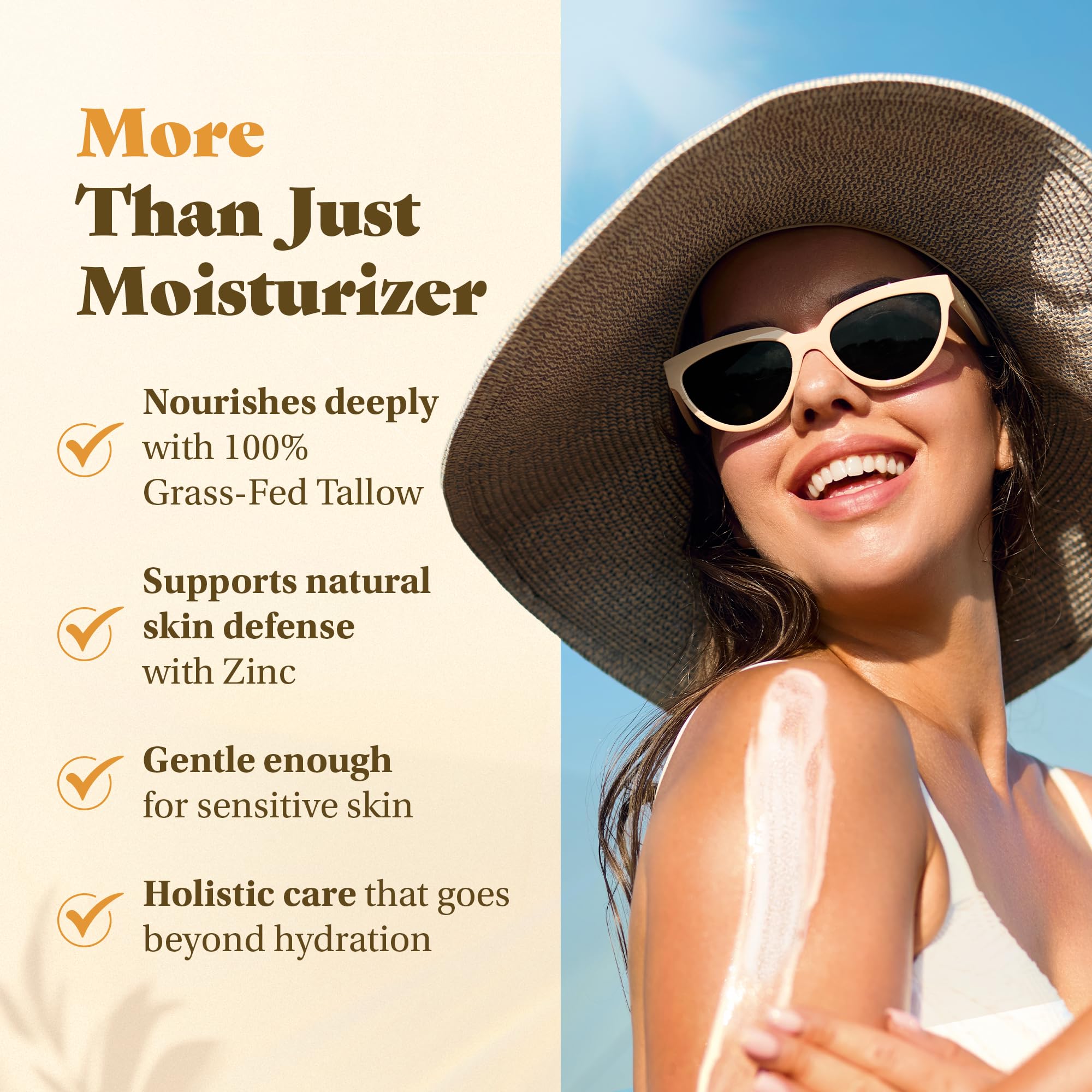 Sunroot Naturals 15% Zinc Sun Stick, .5 oz | Mineral Sun Stick Face & Body Balm | Non-Nano Zinc Oxide Formula | Travel Size Great for Outdoor Use | Reef Friendly, Made in USA