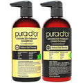 PURA D'OR Biotin Shampoo & Conditioner Set - Advanced Therapy for Thinning Hair | 16oz x2