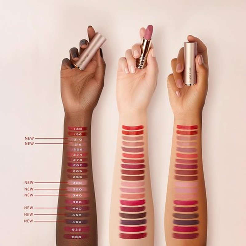 Lancôme L'Absolu Rouge Intimatte Hydrating Matte Lipstick - Buildable, Lightweight Formula for 12HR Comfort