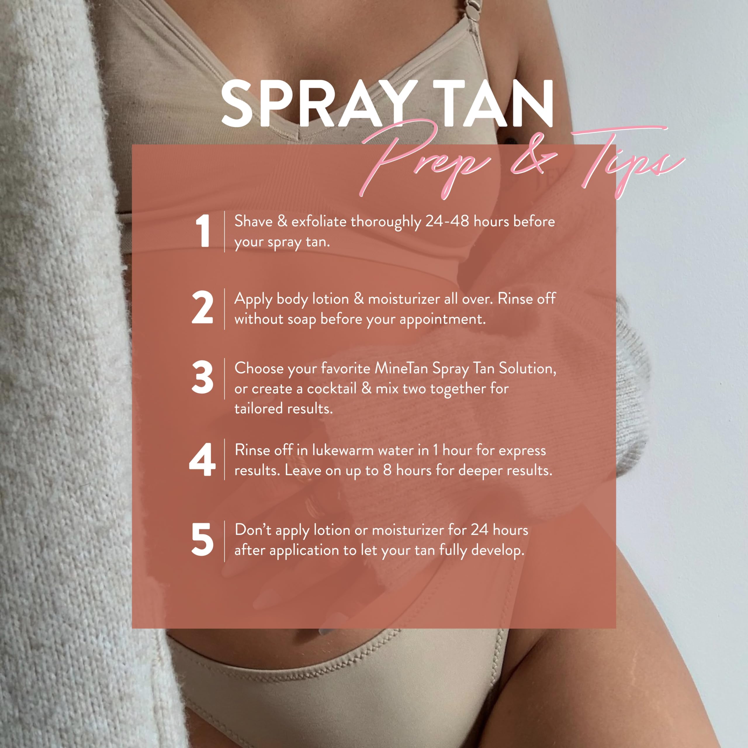MineTan Spray Tanning Solution | Wonder Tan - Fake Tanner Mist Best for Dark Bronzed Glow Skin Finish, Fast Drying, 1 Hour Express, Hydrating, Salon Professional Formula, Vegan, 33.8 Fl Oz
