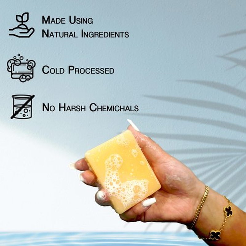 Motor City Organics Goat Milk Soap Bar - 2 Pack | Infused with Tropical Coconut | 8 Natural Ingredients | 4.95 Oz Bars + Free Soap Sleeve | All Skin Types