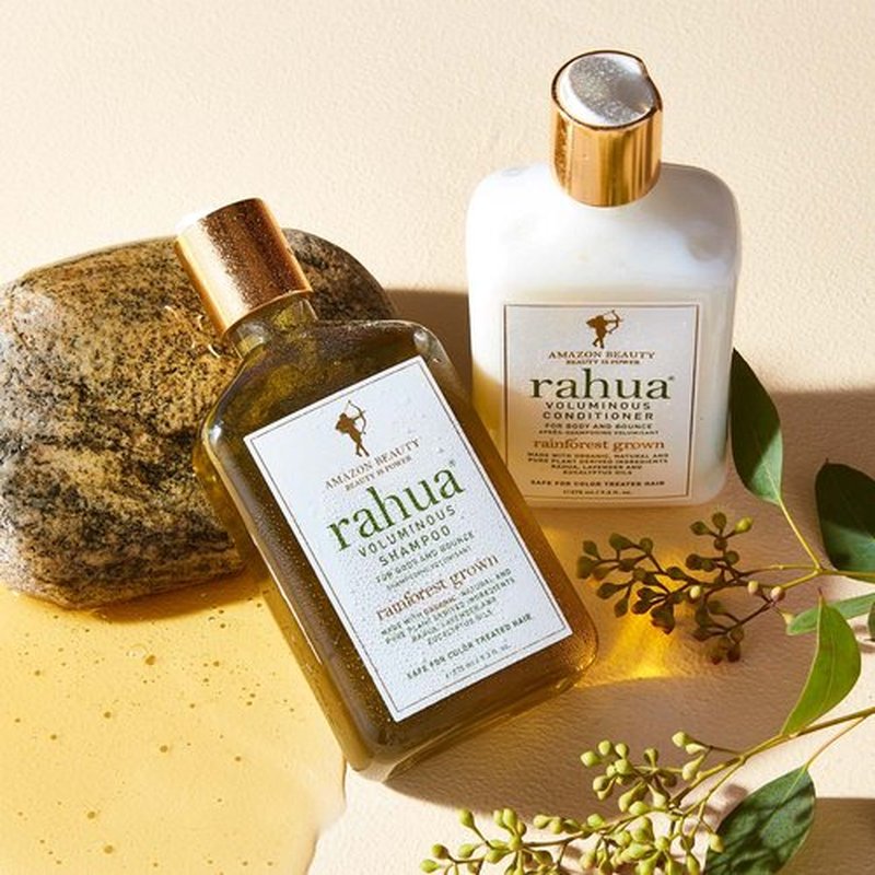 Rahua Voluminous Shampoo & Conditioner - Natural Hair Care for Fine, Oily Hair | 12 oz Set
