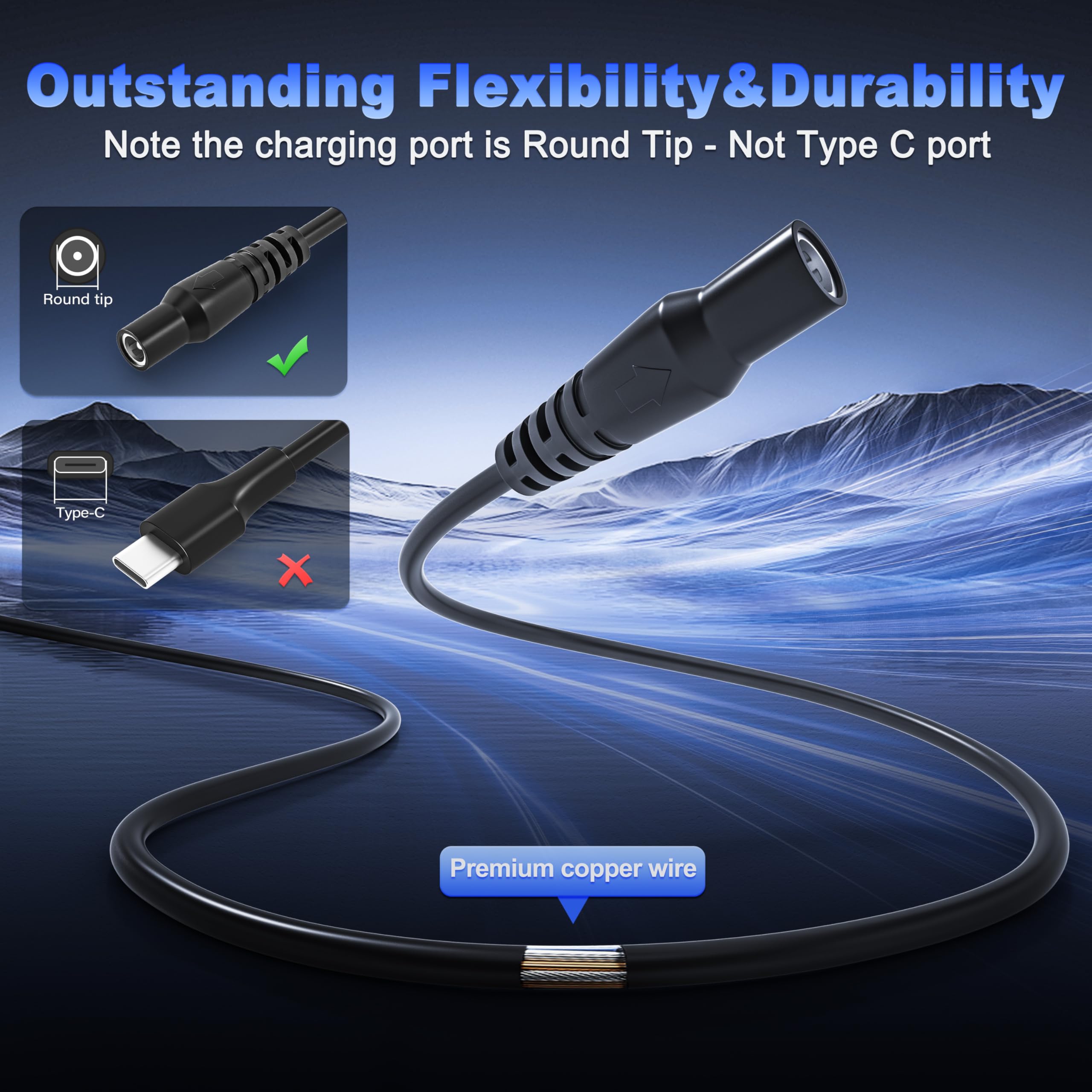 56W 14V Fast Charger Compatible with GB70 GB150 Charger Cord