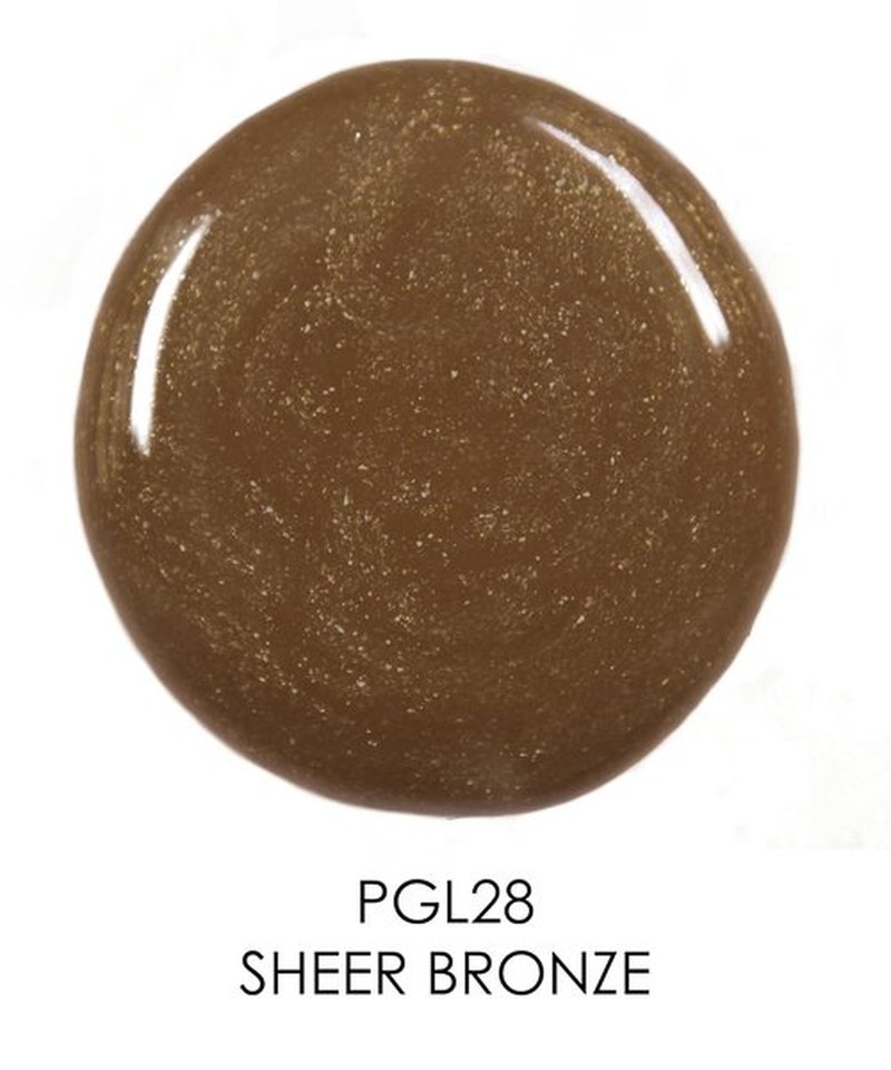 Palladio Lip Gloss - Non-Sticky Formula with Vitamin E & Aloe | Intense Color & Moisturization in Sheer Bronze