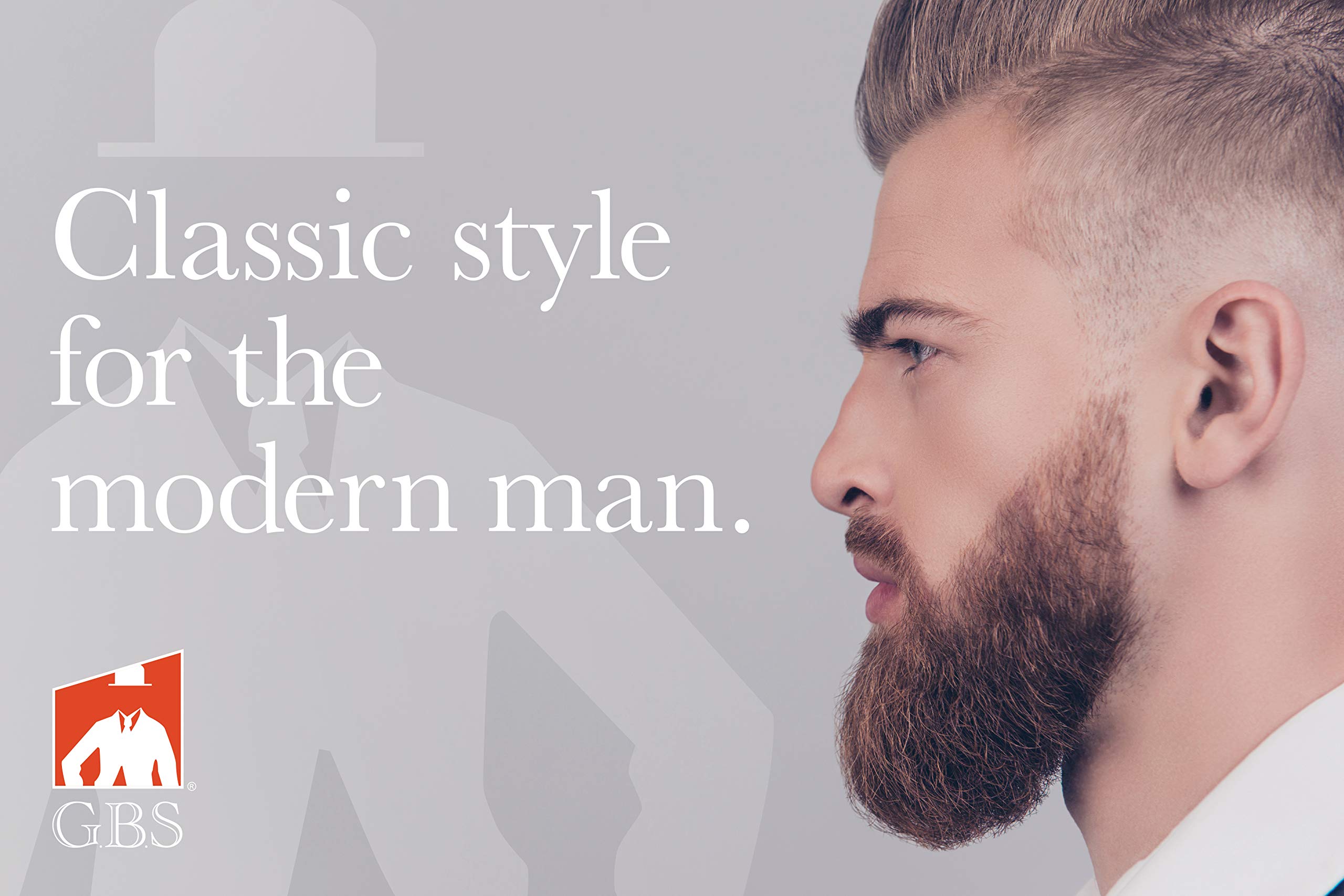 G.B.S Plastic Polished Mirror Shaving Brush for Wet Shave Using Shaving Cream & Soap- Best Shave of Your Life for Safety Razor, Double Edge Razor, Straight Razor or Shaving Razor