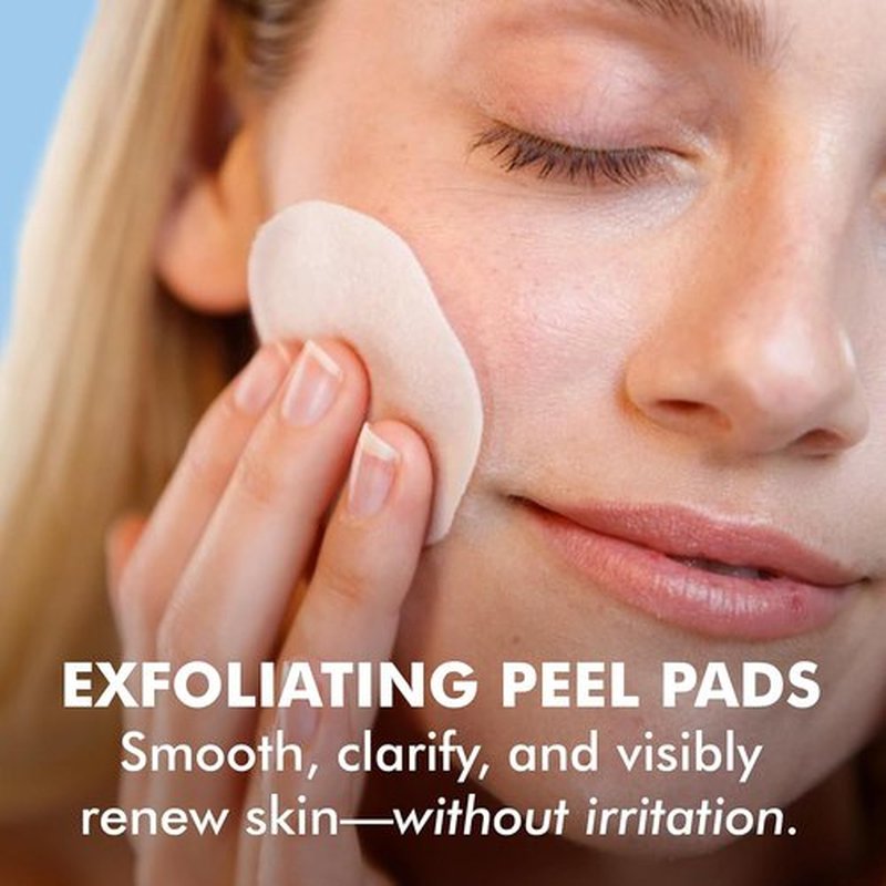 Skyn ICELAND Nordic Skin Resurfacing Facial Pads - Exfoliating AHA & BHA Peel for Fine Lines | 60 Pads