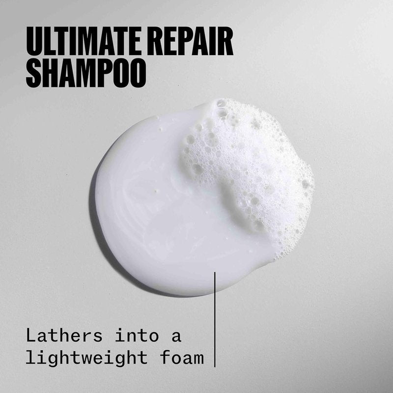 Wella Professionals ULTIMATE REPAIR Shampoo - Strengthens & Moisturizes Damaged Hair | AHA & Omega-9 Formula