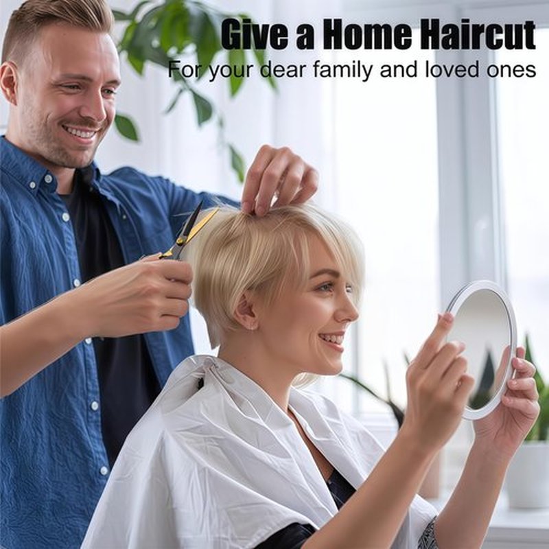 13 PCS Hair Cutting Scissors Shears Kits，Professional Haircut Scissors Kit with Cutting Scissors，6.5 Inches Hair Cutting Scissors Kit for Men/Women/Kids/Salon & Home