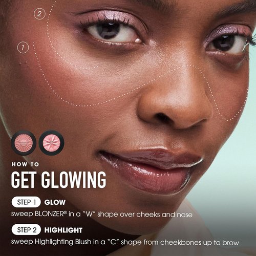 bareMinerals Gen Nude Blonzer - Talc-Free Blush & Bronzer Hybrid Compact | Buildable Luminous Finish, Rosy-Bronze Shade