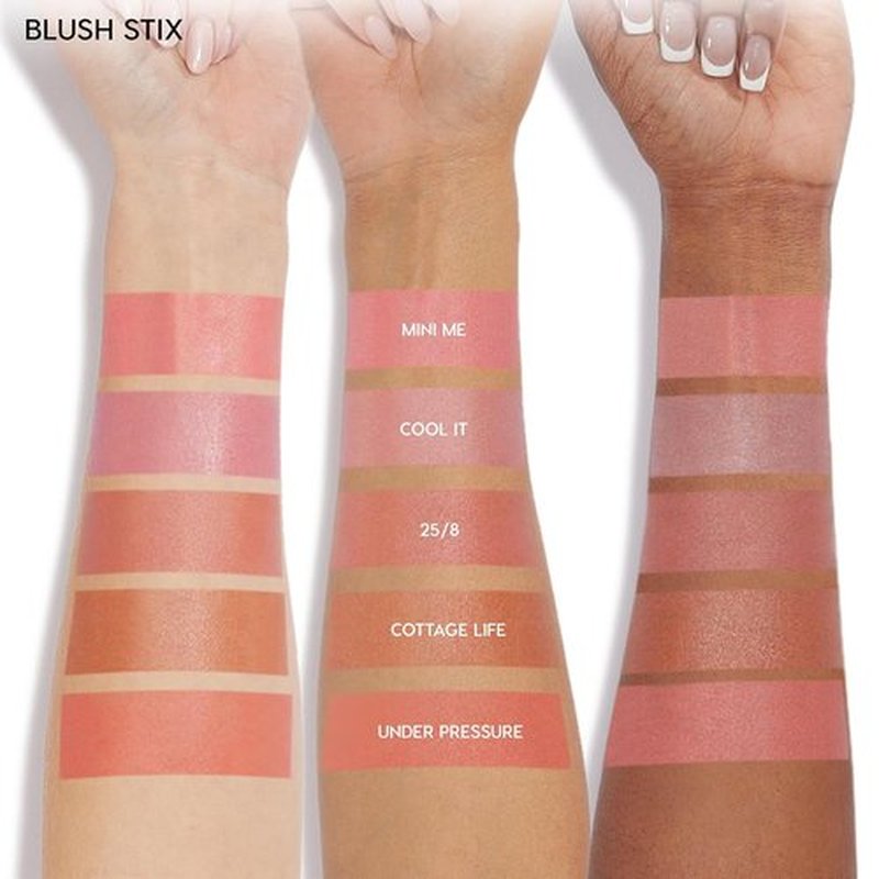 ColourPop Blush Stix - Hydrating Cream Blush Stick for Natural Glow - Under Pressure (0.28 oz)