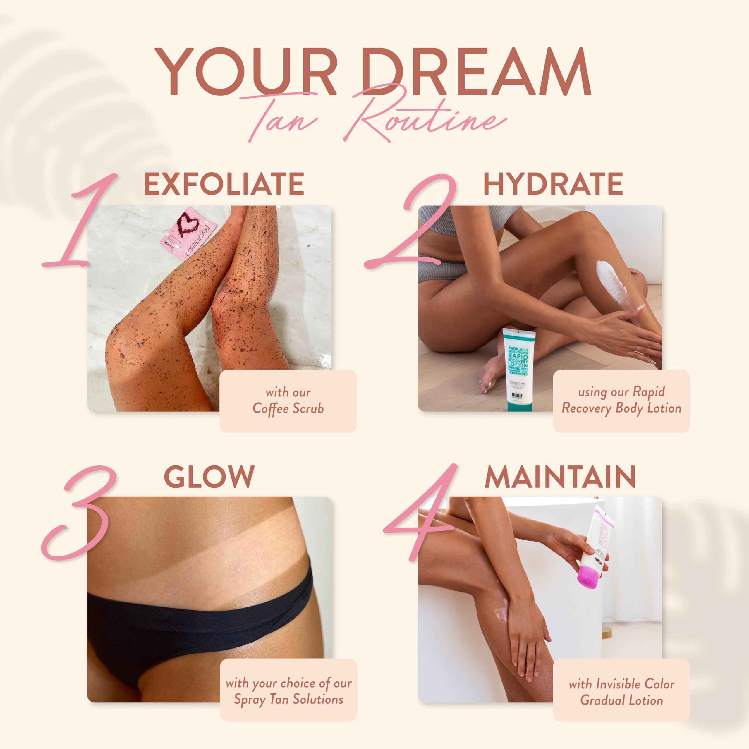 MineTan Spray Tanning Solution | Wonder Tan - Fake Tanner Mist Best for Dark Bronzed Glow Skin Finish, Fast Drying, 1 Hour Express, Hydrating, Salon Professional Formula, Vegan, 33.8 Fl Oz