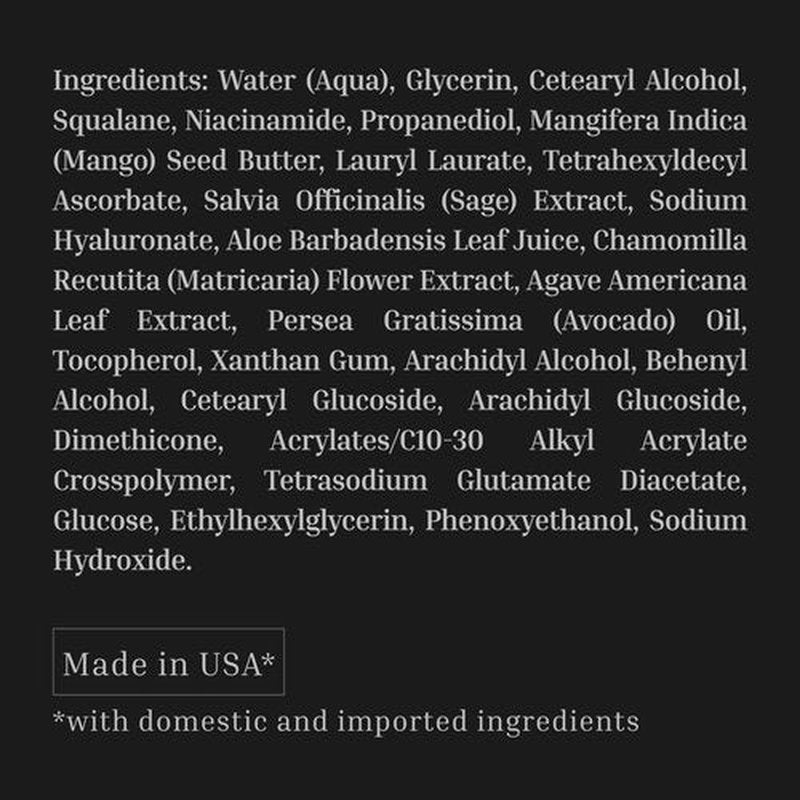 RAVFORD Men’s Face Moisturizer – Matte Finish, Fast-Absorbing, Non-Greasy Hydrating Cream for Dry & Aging Skin with Hyaluronic Acid, Vitamin C, Niacinamide & Aloe Vera – Unscented, Made in USA, 2 oz
