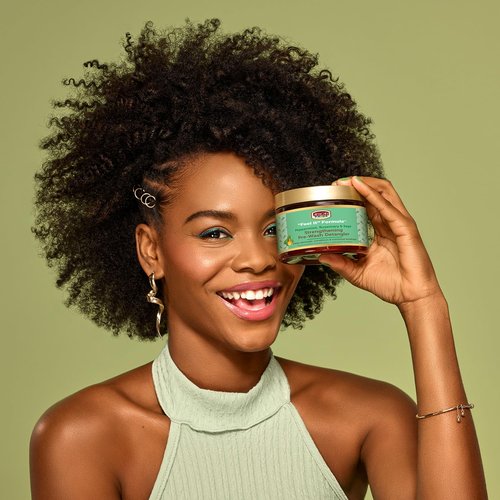 African Pride Feel It Formula Pre-Wash Detangler | Hair Treatment & Hair Mask with Peppermint, Rosemary & Sage | Strengthens, Moisturizes, Promotes Growth | 12 oz