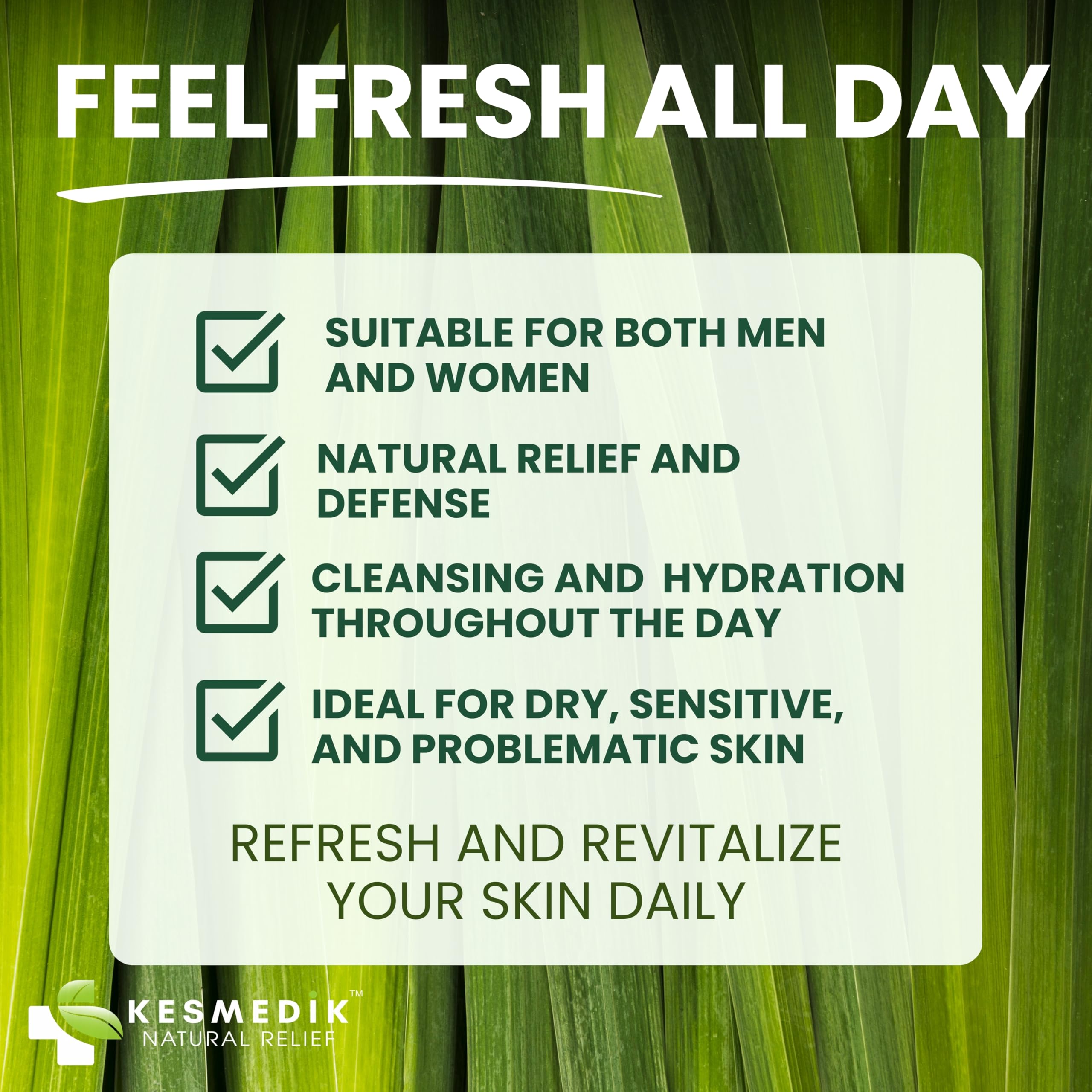 KESMEDIK Tea Tree Lemongrass Body Wash MaxTherapy, Itchy Skin Relief, Antifungal Defense, Fights Body Odor, Soothes Jock Itch & Athlete's Foot, Intimate Wash, Men & Women, 2-Pack, Limited Edition