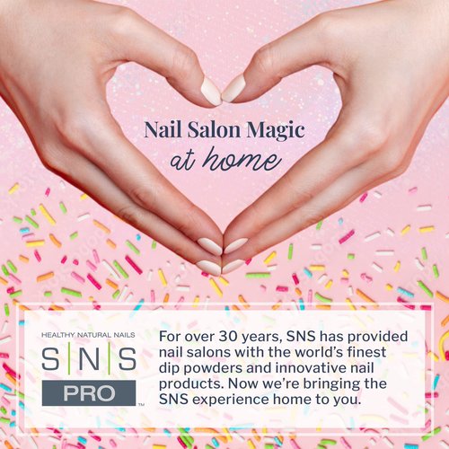 SNS Nail Dip Powder, Color Dipping Powder - Pink League Chew (Pink), CS011 - Long-Lasting Nail Color Lasts 14 Days – Low-Odor & No UV Lamp Needed - 1 oz