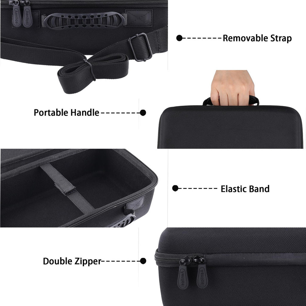 Aenllosi Hard Storage Case for NEW Bose SoundLink Max Portable Speaker,Travel Carrying Case for Bose Speaker (Case Only) (Black)