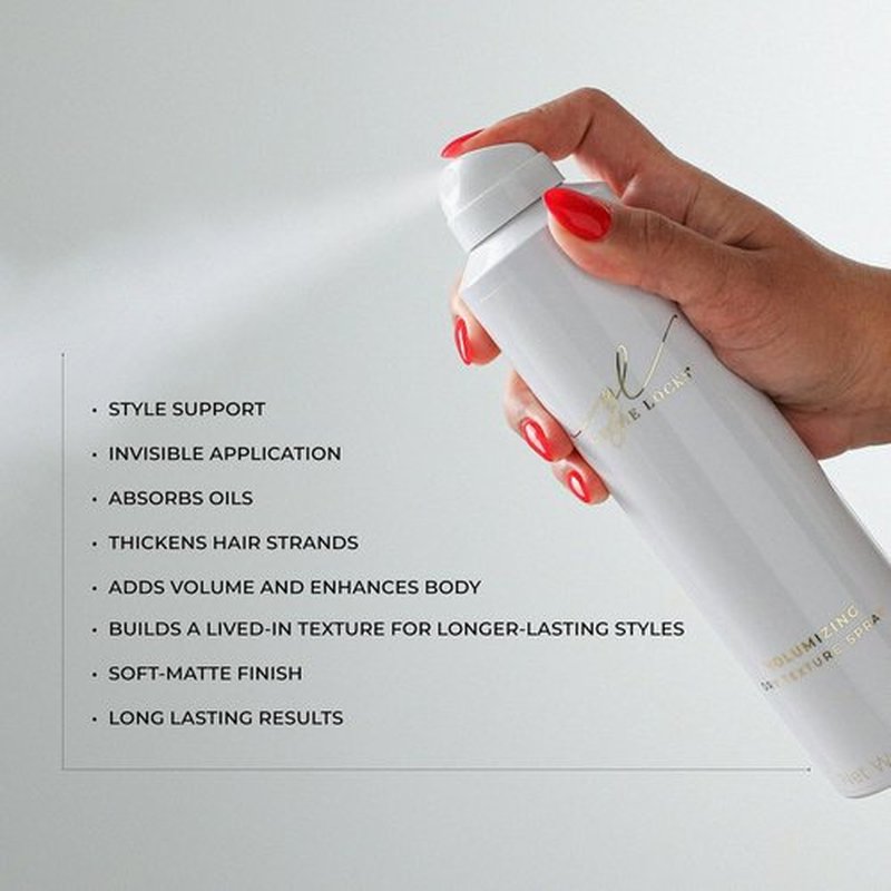 Goldie Locks Volumizing Texture Spray - Instant Volume & Lift - Invisible Matte Finish - 8 fl oz